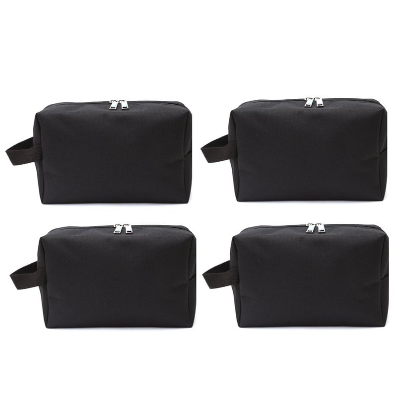 Augbunny 600D Portable Multi-purpose Zipper Waterproof Travel Organizer Cosmetic Bag Make up Case Storage Bag Pouch 4-pack - Image 2